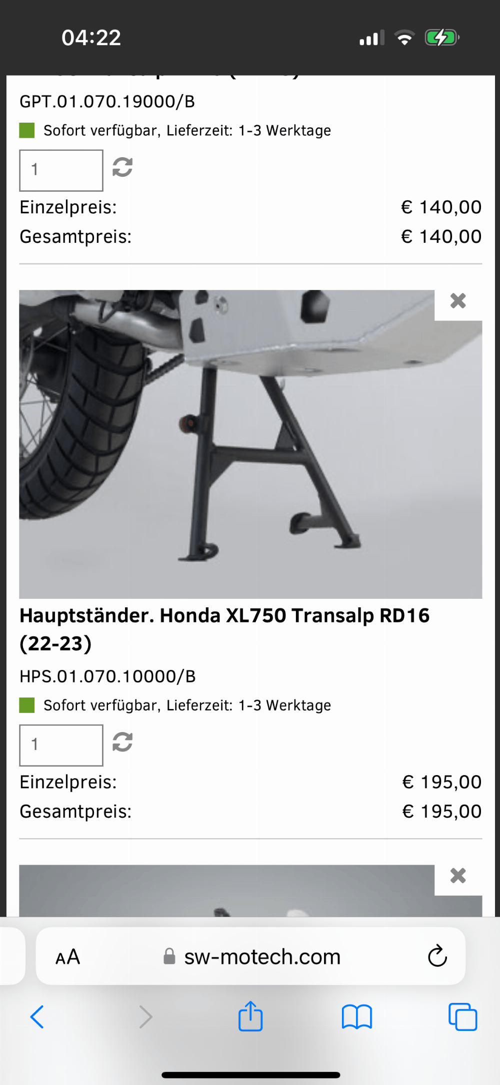 Motorrad verkaufen Honda Transalp RD13  Ankauf